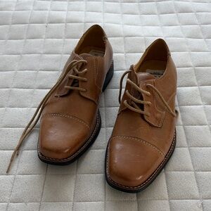 Sandro Moscoloni Men’s Tan Leather Oxfords